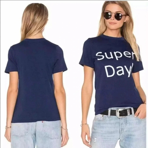 NEW Daydream Nation Super Day T Shirt Lt Blue XL Navy XL - Picture 3 of 8
